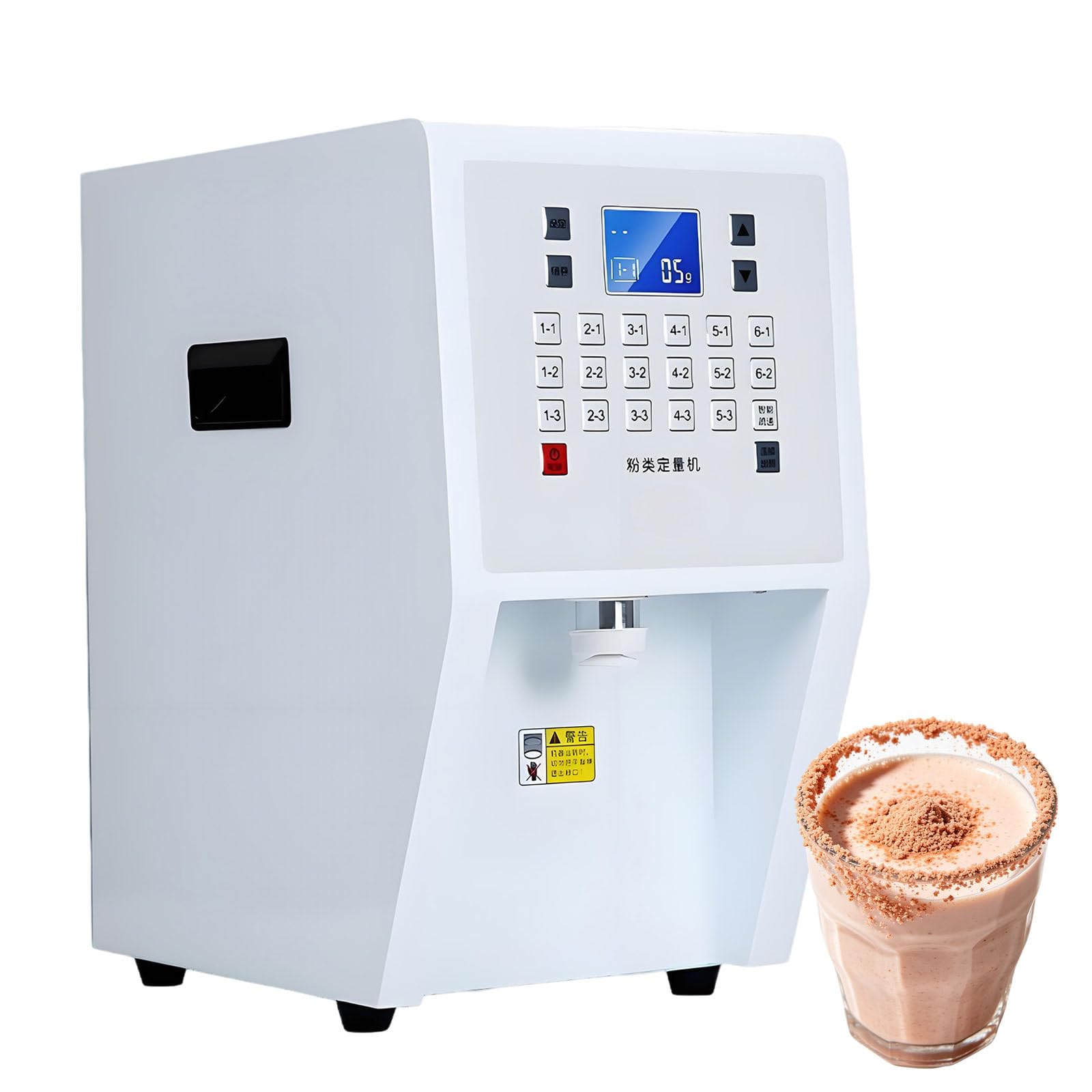 Gewerblicher Einsatz Automatischer Dosierer,Präzise Abfüllung for Bubble Tea Pulver,Milchtee Pulver Und Kaffee Kakao Pulver