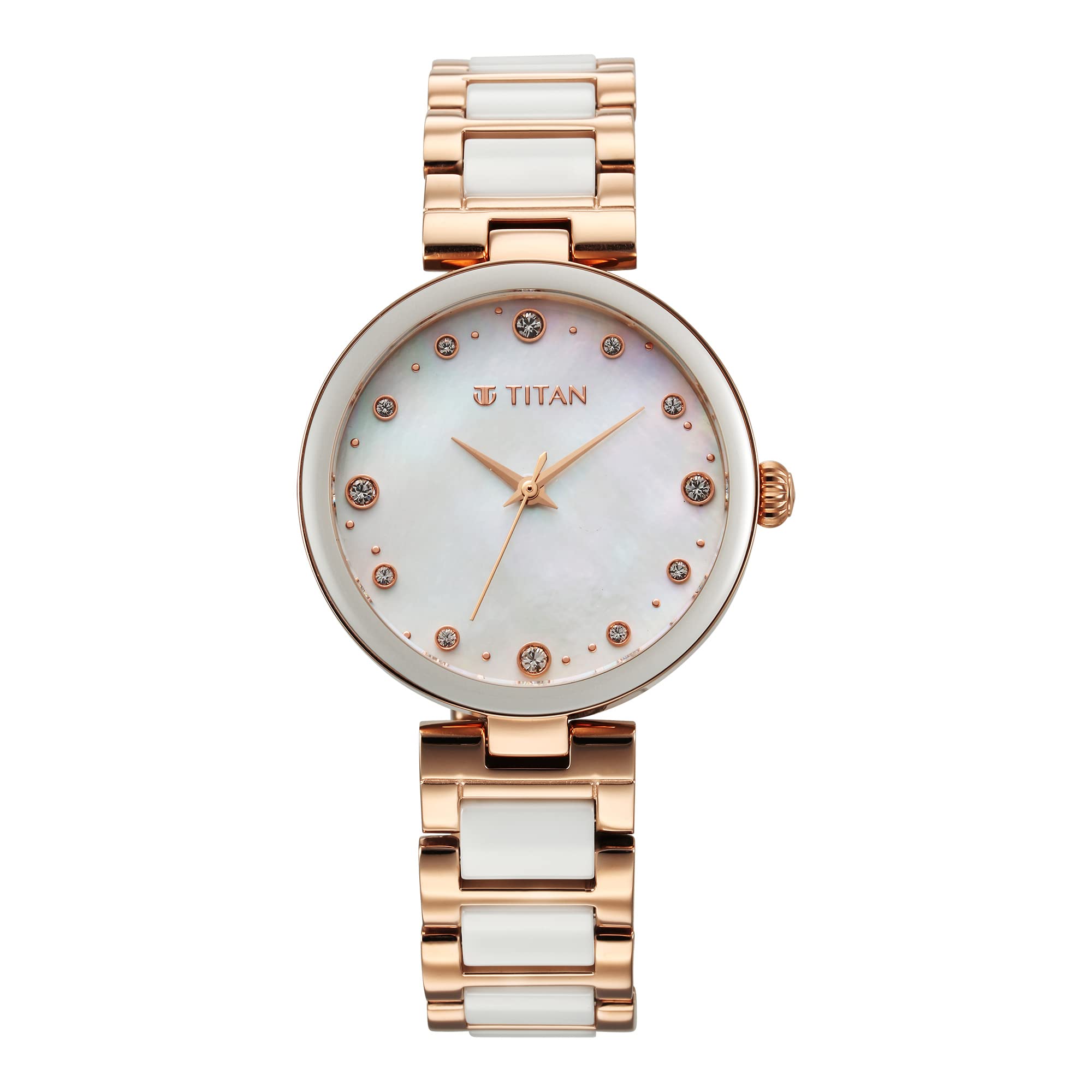 Titan Purple Ceramics Mother of Pearl Dial Analog Steel and Ceramic Strap Watch for Women-NS95214KD02 (B0C24D87JQ) Amazon Price History, Amazon Price Tracker