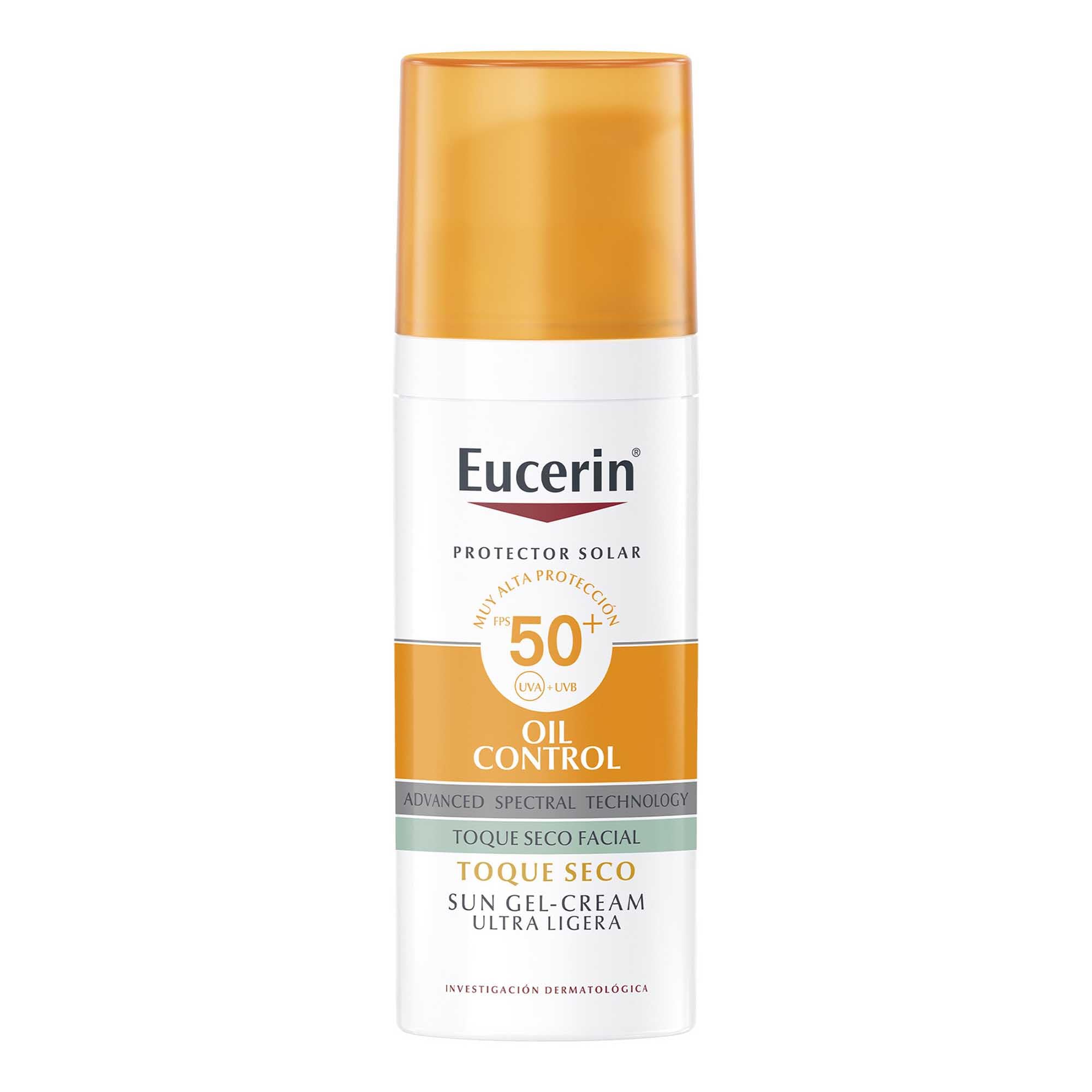 Eucerin Protector solar facial efecto mate toque seco Oil Control, , 50 ml