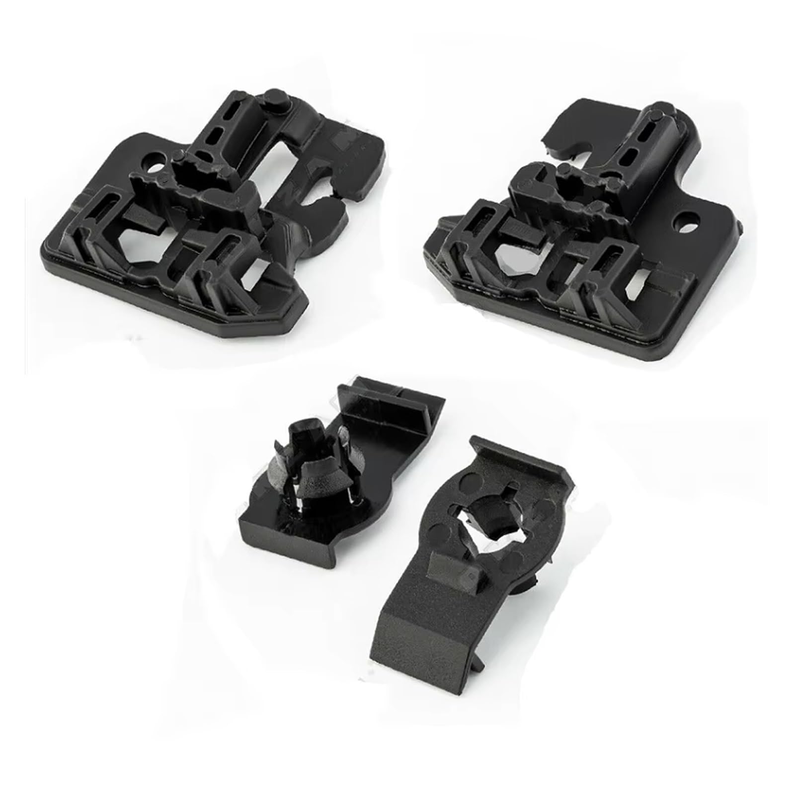 Hhfksci Power Window Regulator for BMW X5 E53 2000 2001 2002 2003 2004 2005 2006 Window Regulator Repair Clips Front Left/Right
