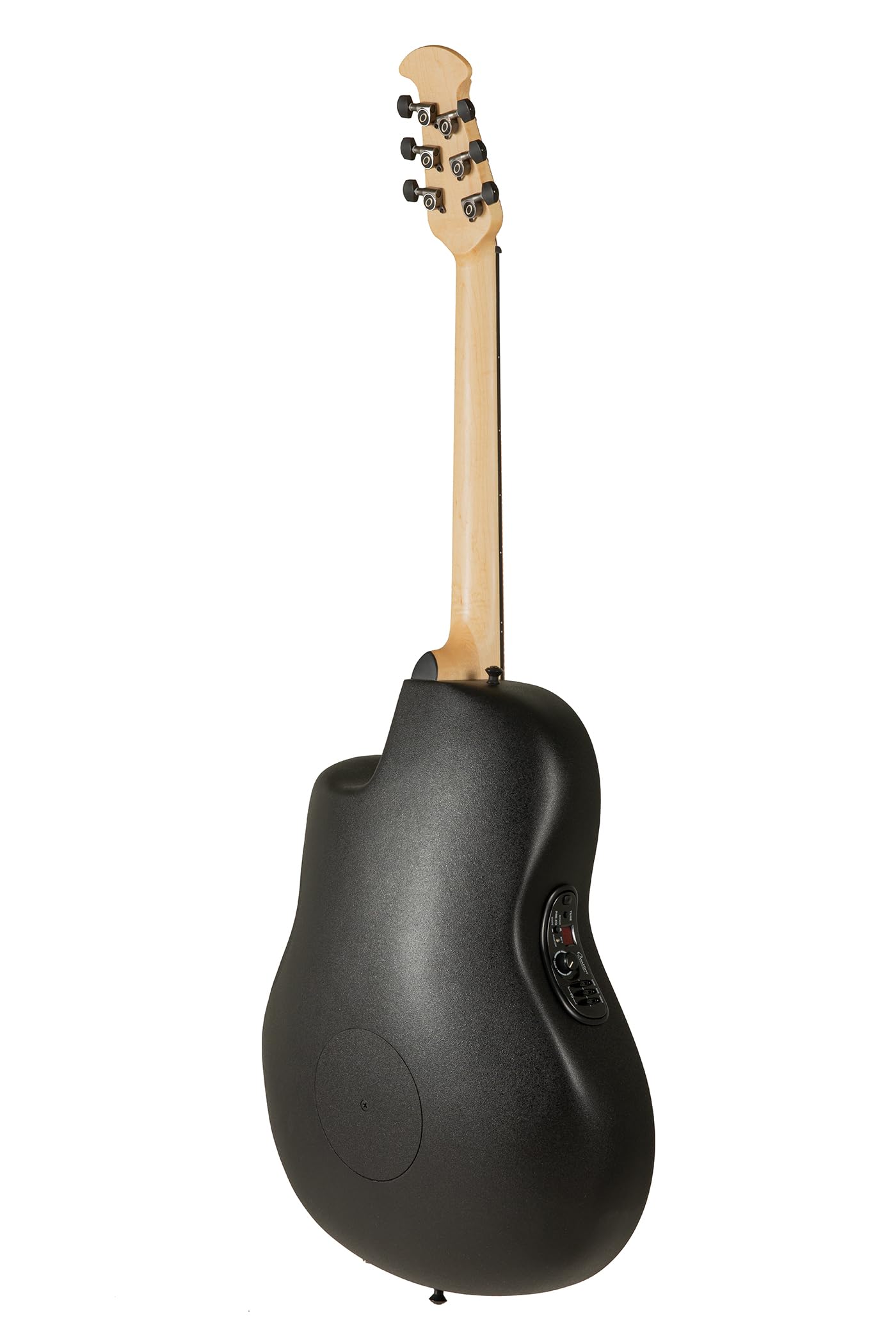 Ovation Chitarra acustica elettrica Pro Series Elite 1778TX Mid Cutaway – Coperta in abete Sitka massiccio di grado A – Corpo Lyrachord – Corde Adamas Nuova Coated – Black Textured – 1778TX-5-G