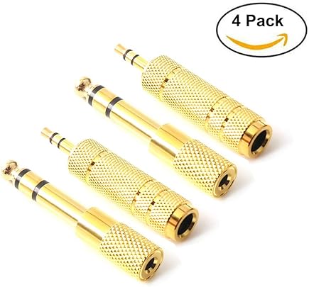 Adattatore per cuffie presa stereo 3 5 6 3 6 35 3 5 femmina placcato oro confezione Adattatore per cuffie presa stereo 3 5 6 3 6 35 3 5 femmina placcato oro confezione