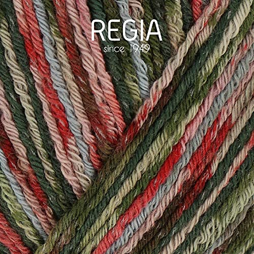 Schachenmayr Regia Cotton Colour, 100 g Black Forest Colour Hand Knitting Yarn, Black Forest color - Image 2