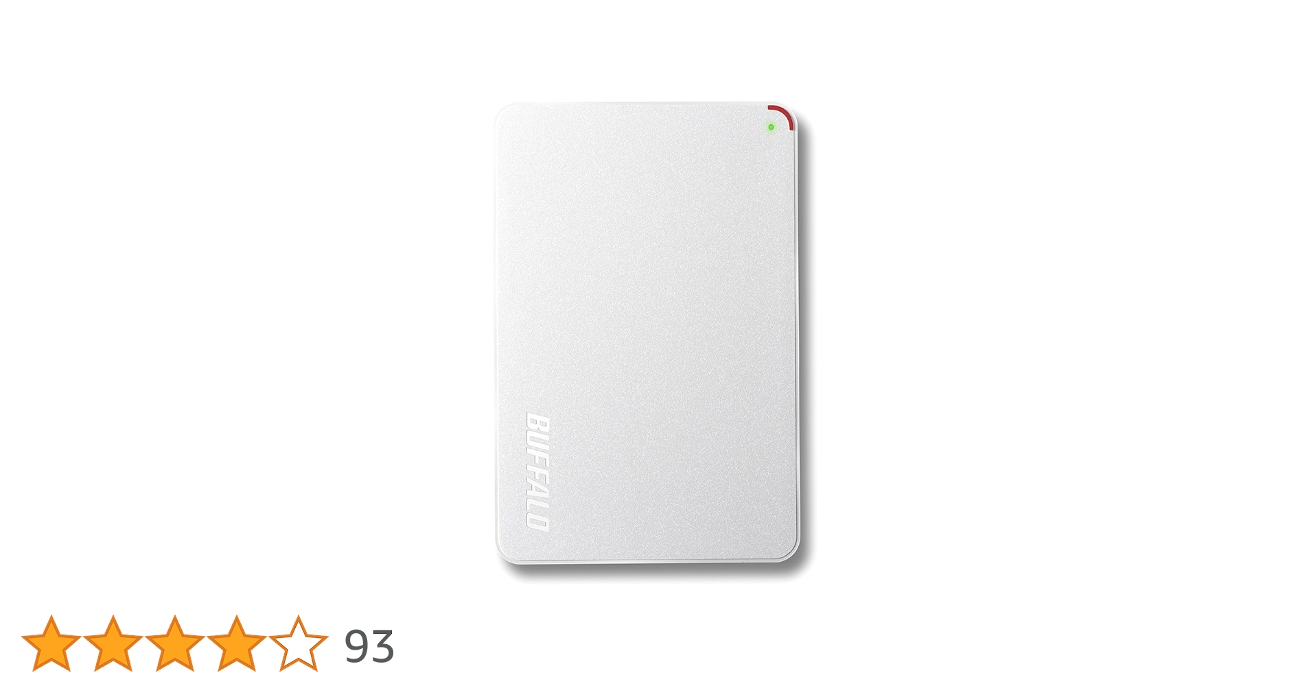 Buffalo - バッファロー 外付けHDD 4TB 白 Buffalo - バッファロー 外付けHDD 4TB 白の通販 by にしちゃん
