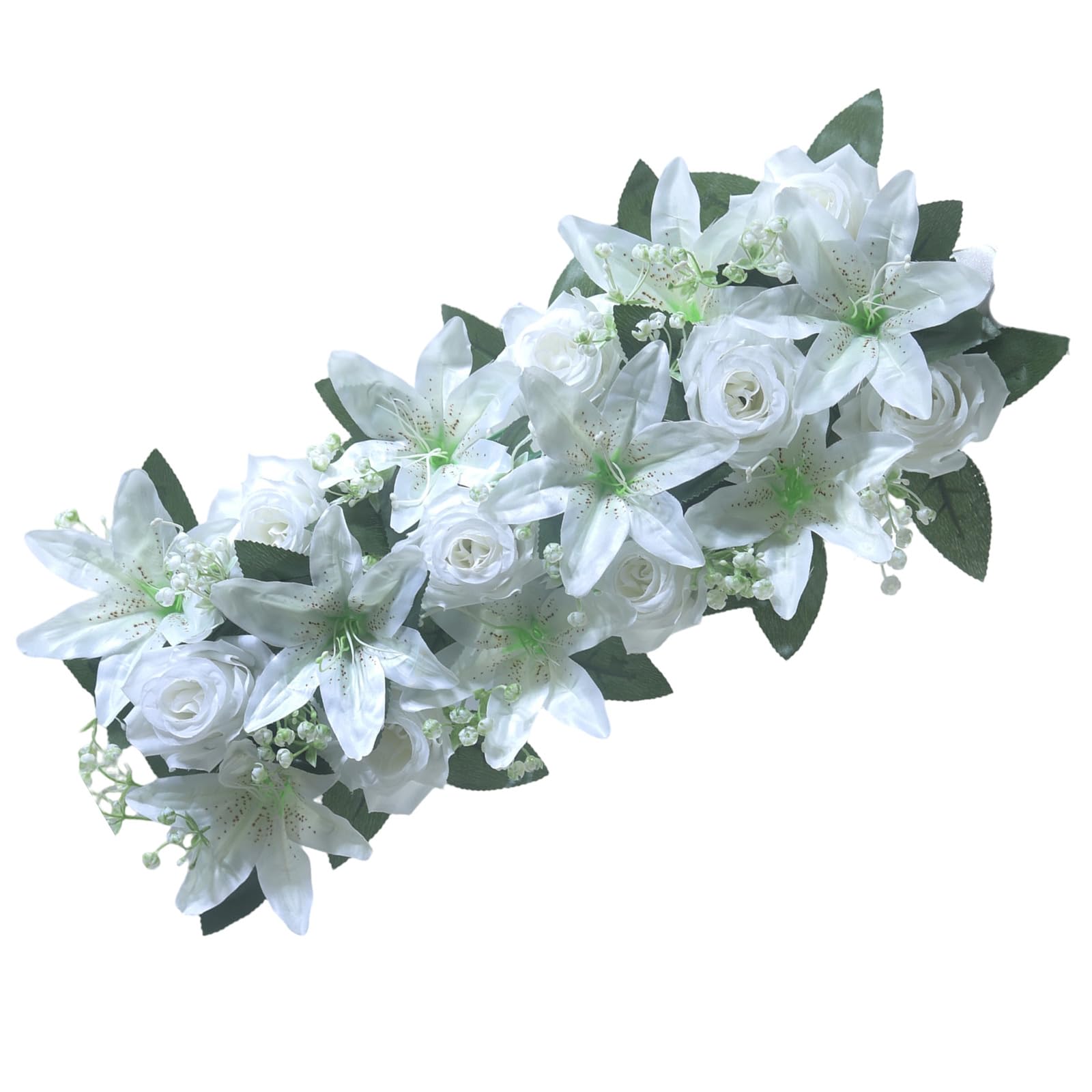 Kaeltsyn Artificial Flower Decoration Realistic Silk Rose Arrangement for Dining Room Wedding Party Table Centerpieces Bulk Fraudulent Flowers