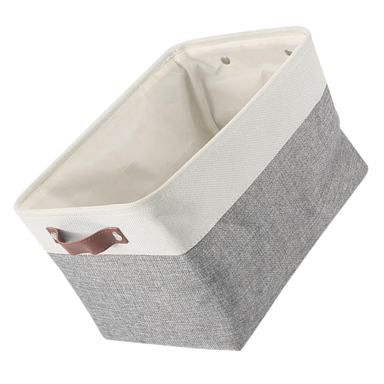 Panier à linge pliable en tissu avec pochette de rangement pour vêtements de chambre