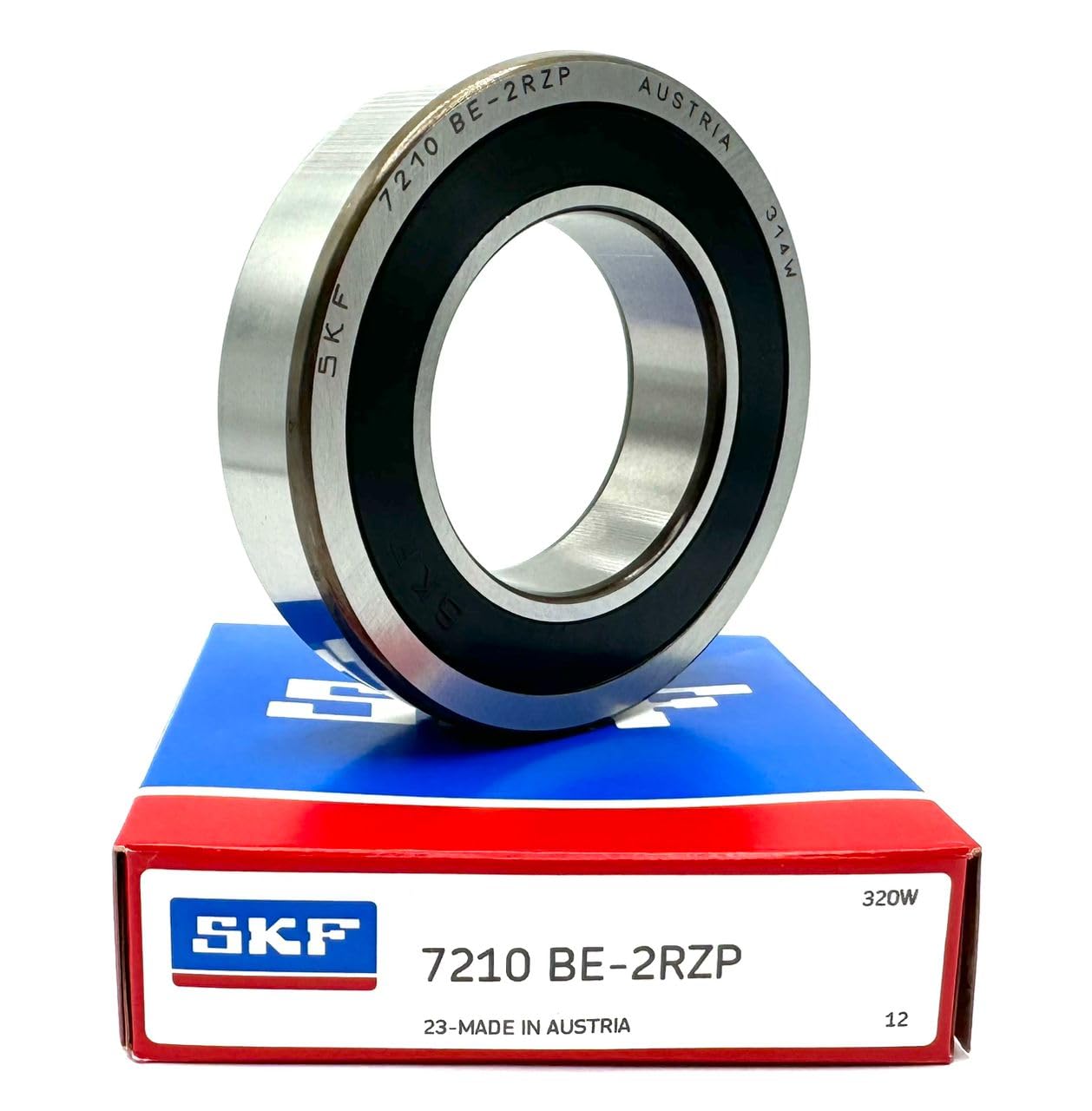 SKF 7210 BE 2RZP Angular Contact Ball Bearing 50X90X20 MM