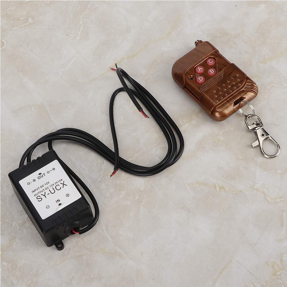 Moduł Sterowania Stroboskopem, Yctze 12V 1.5W Uniwersalny Bezprzewodowy Moduł Sterowania Stroboskopem LED DRL Flash Controller System dla Motocykla Samochodowego Car