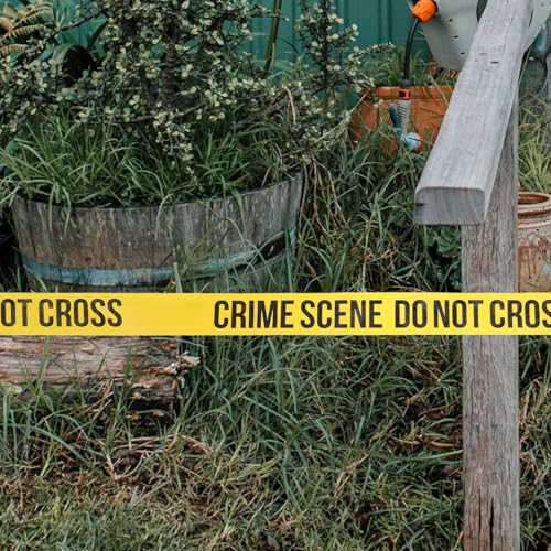 Ruban scène de crime jaune résistant aux intempéries en PE 305m pour balisage extérieur - 5