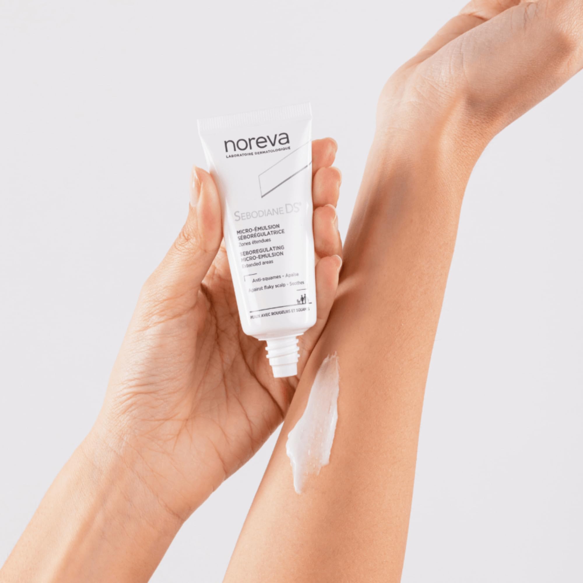 Noreva Sebodiane DS Micro emulsja do przeciwzmarszczkowej skóry głowy, 30 ml