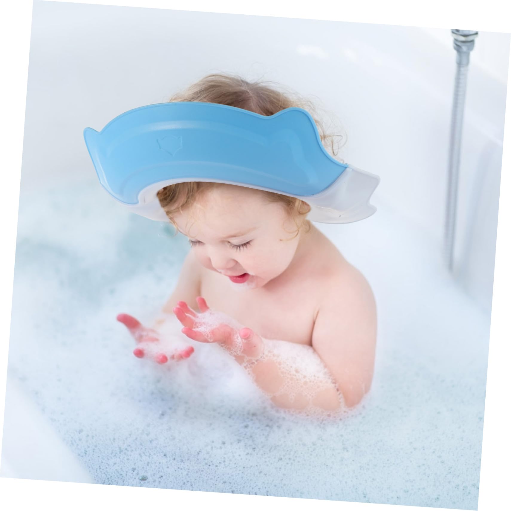 minkissy 5 Pezzi Cappellino Da Doccia Per Neonati Cappellino Per Lavare I Dei Bambini Cappello Per Shampoo Per Ragazzi E Ragazze Adorabile Cappello Da Bagno Delicato Comodo Facile Da Usare
