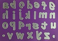 Vista 8 de Troqueles de alfabeto para hacer tarjetas, troqueles de corte de metal de 2 pulgadas para álbumes de recortes, troqueles de Navidad, troqueles