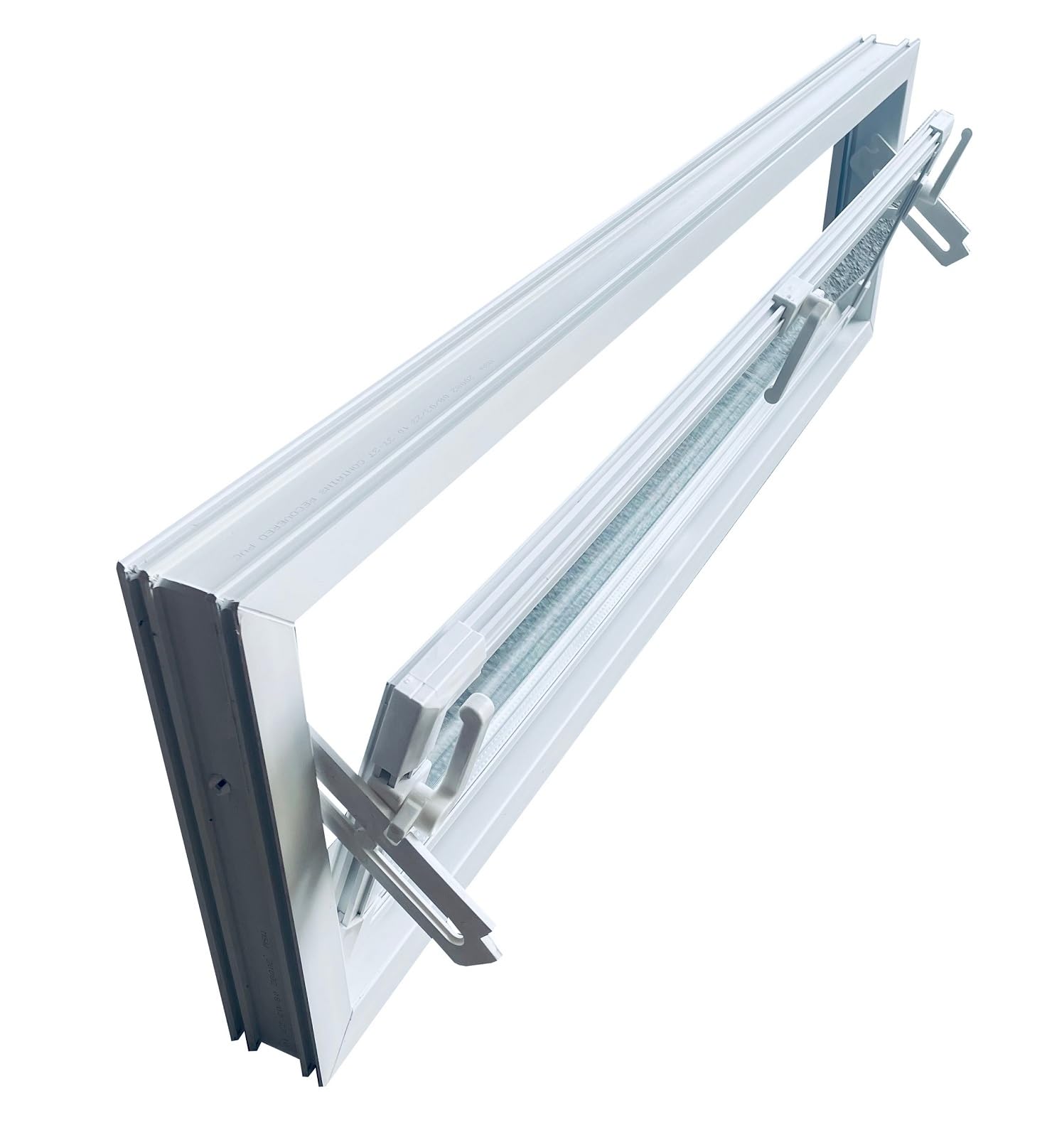Kellerfenster weiss 90 x 30 cm Einfachverglasung