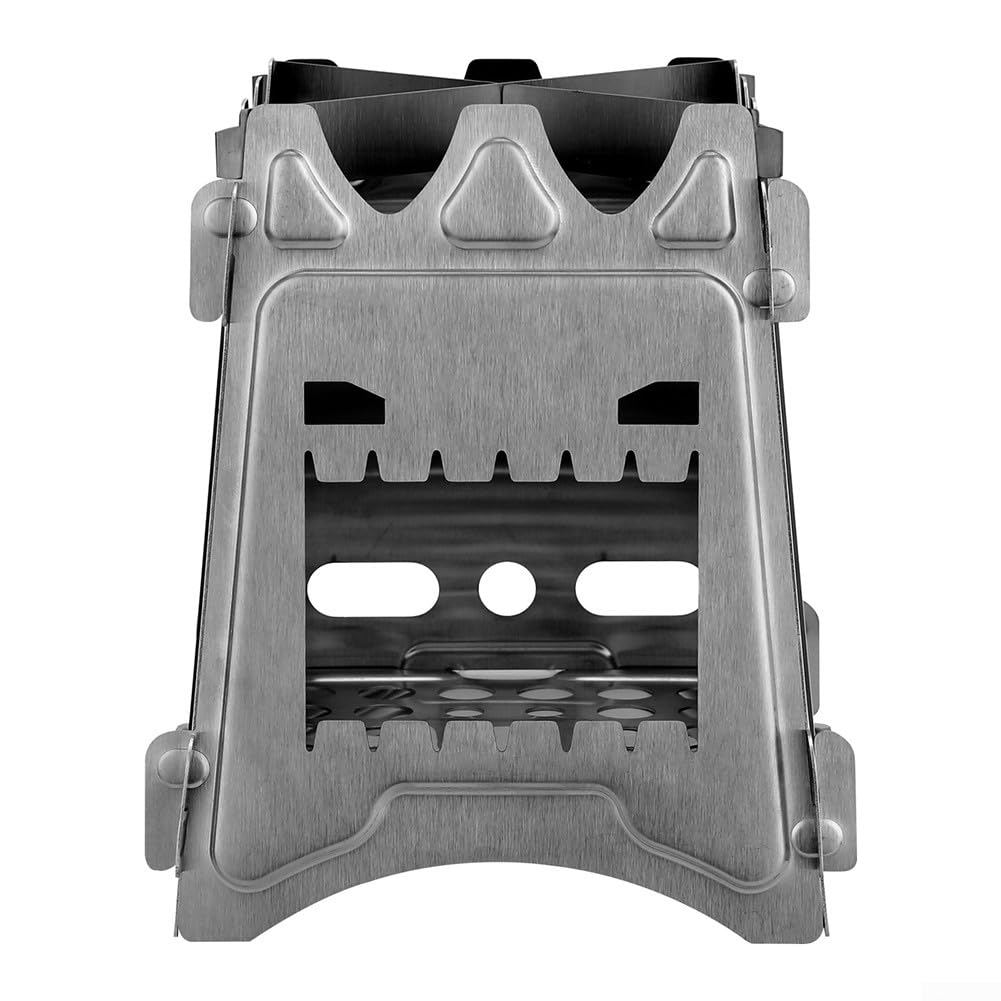 Réchaud à bois léger et portable pour camping, randonnée, camping, pique-nique