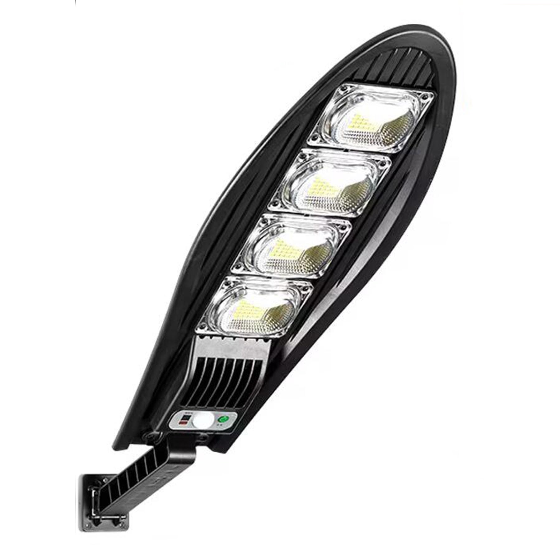 Projecteur solaire extérieur IP65 avec lampe à induction et détecteur de mouvement