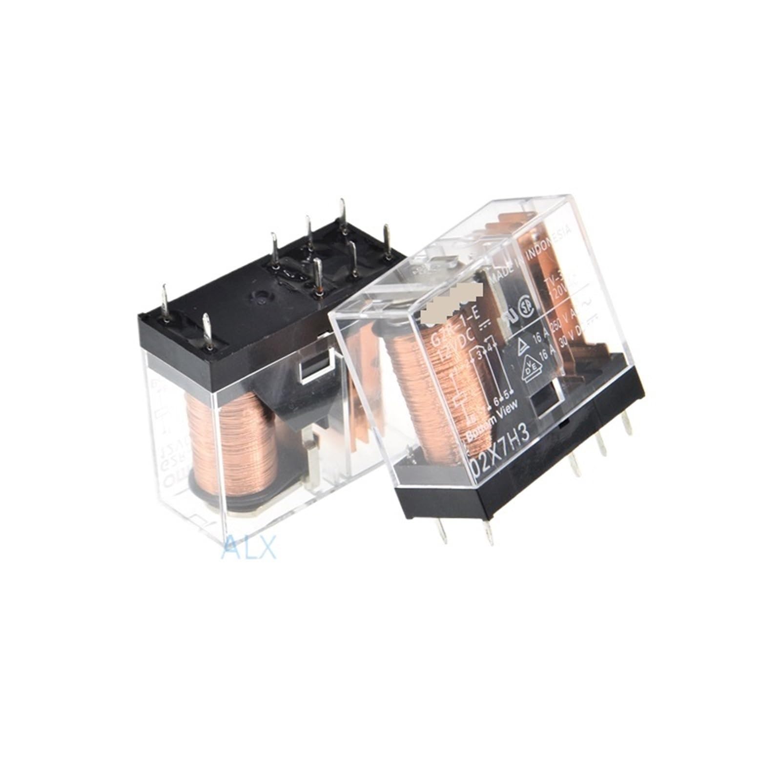 Relais 12VDC 16A haute capacité de commutation 250VAC - 4