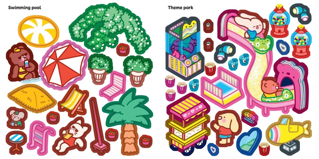 Sticker Rooms: Holiday Cuties