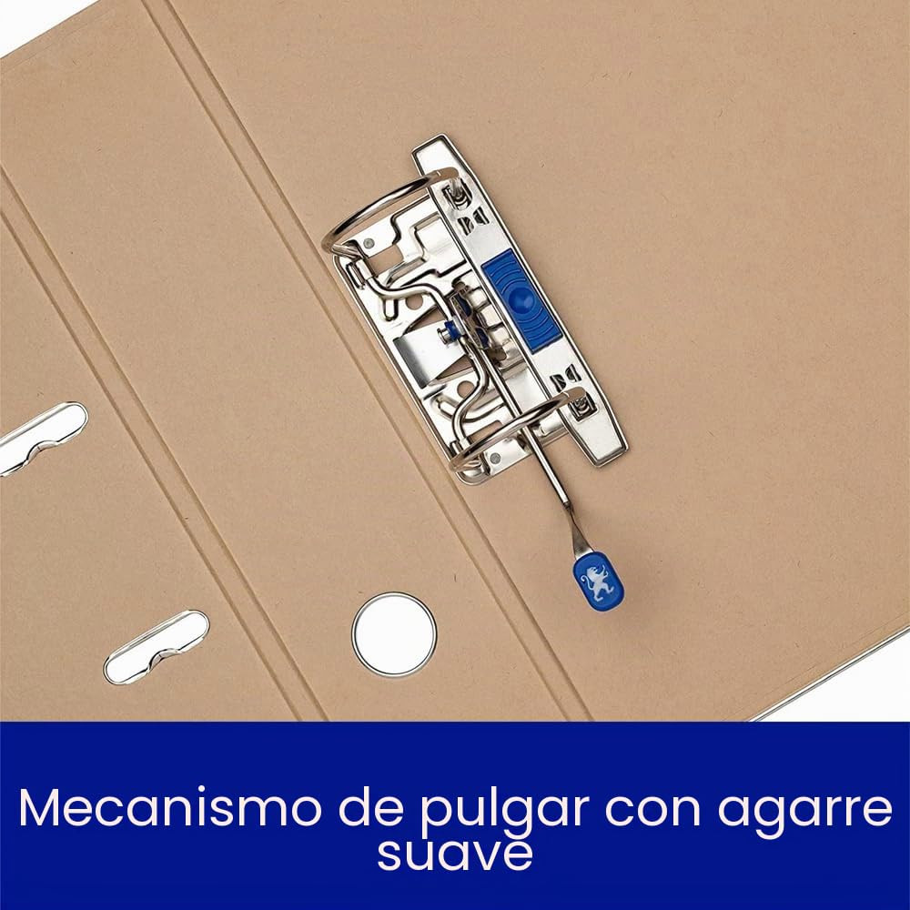 Oxford Archivador A4, bueno para el medio ambiente, en beige, 3 unidades