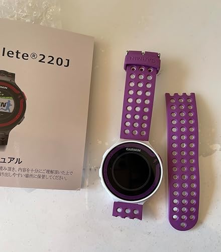 Amazon | GARMIN(ガーミン) ランニングGPS ForeAthlete 220J ホワイト