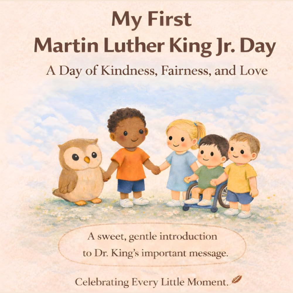 My First Martin Luther King Jr Day: A Day of Kindness, Fairness and Love (Tiny Owl’s First Adventures Series)