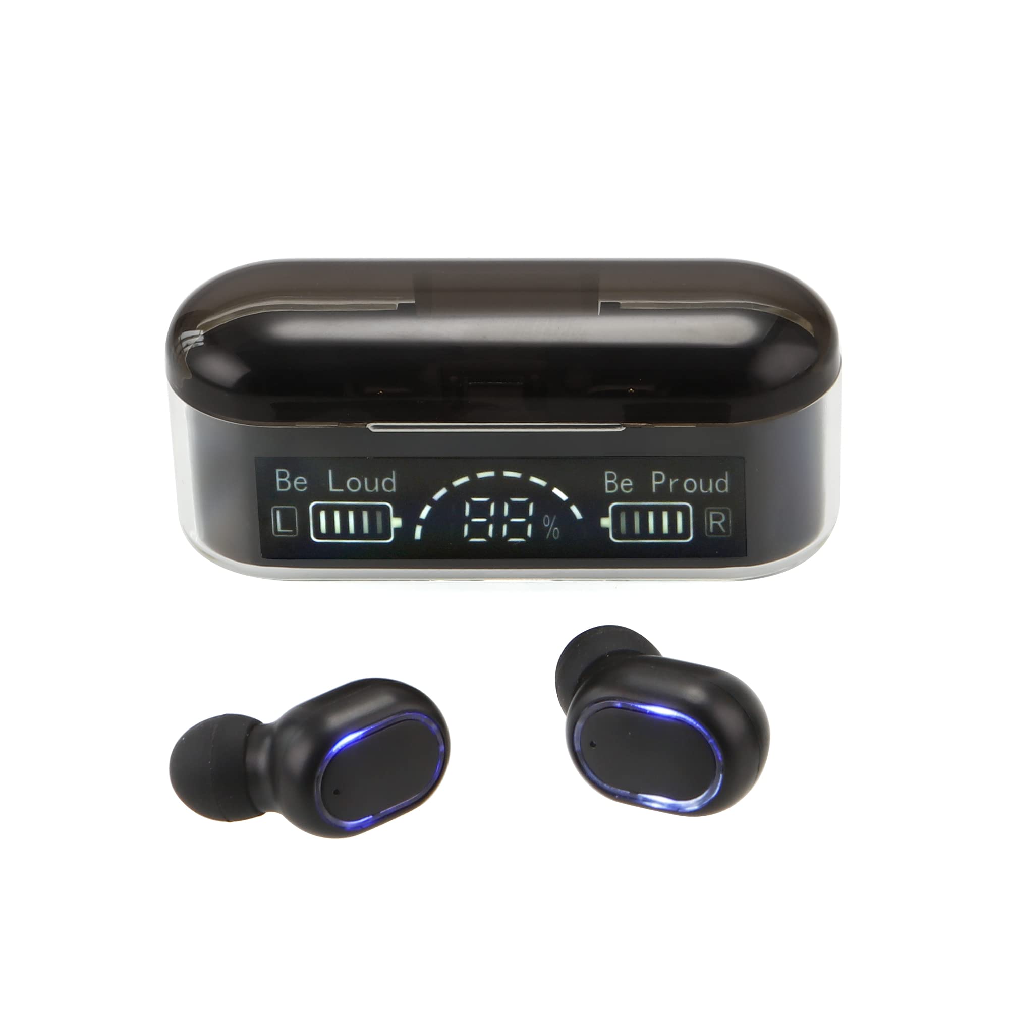 MZ Mpods 79 (Wireless Earbuds) 350mAh Battery True Wireless Earphones 220H Standby