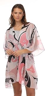 Reanha - Cubierta de cuello en V para mujer en color rosa