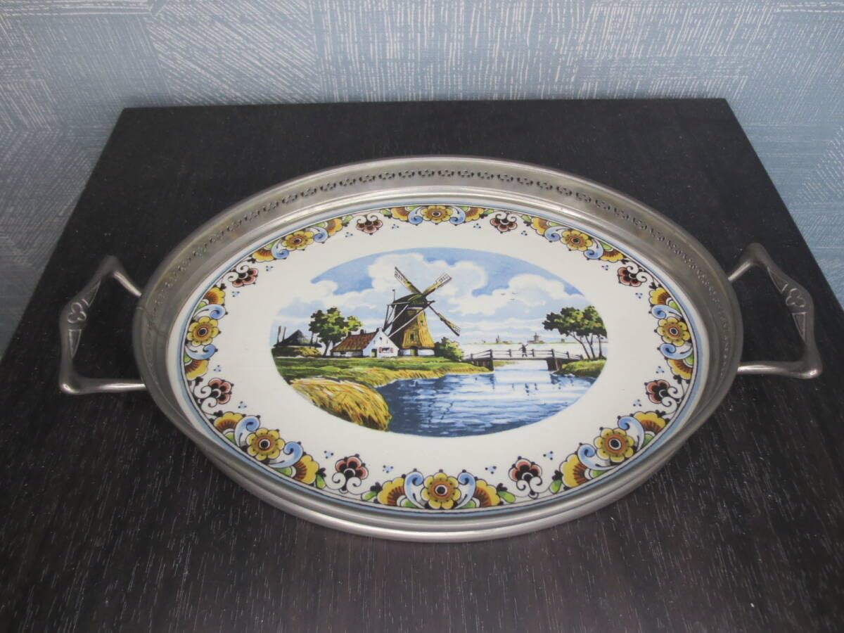 デルフト焼　トレー デルフト焼トレー