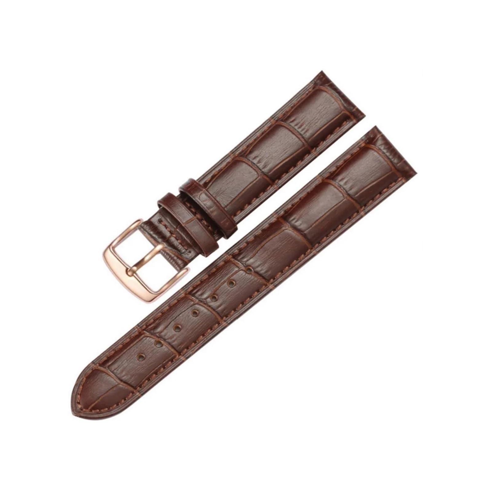 Correa de Reloj de Cuero de Repuesto Universal, Correa de Cuero para Hombres y Mujeres, Correa de Reloj de 21mm y 22mm