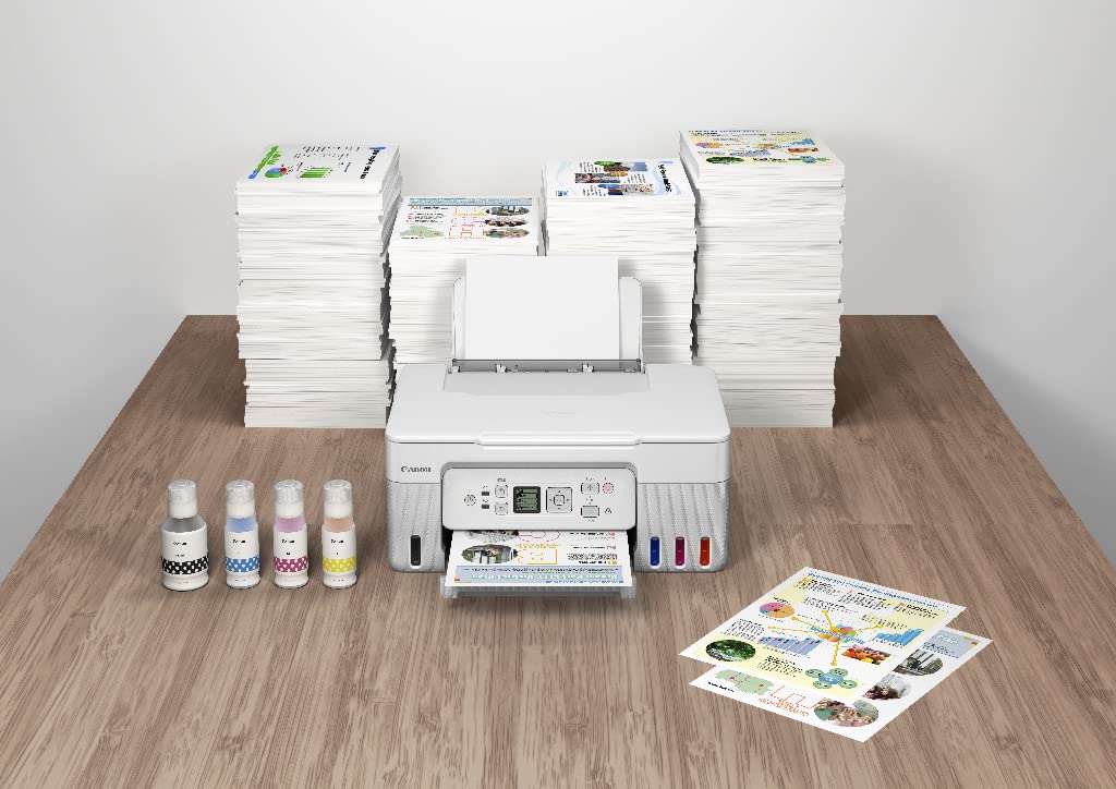 Canon Drukarka PIXMA G3470 WHITE 5805C029 (4549292205534)