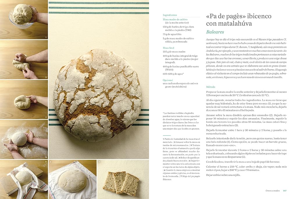 100 recetas de pan de pueblo: Ideas y trucos para hacer en casa panes de toda España (Cocina de autor)