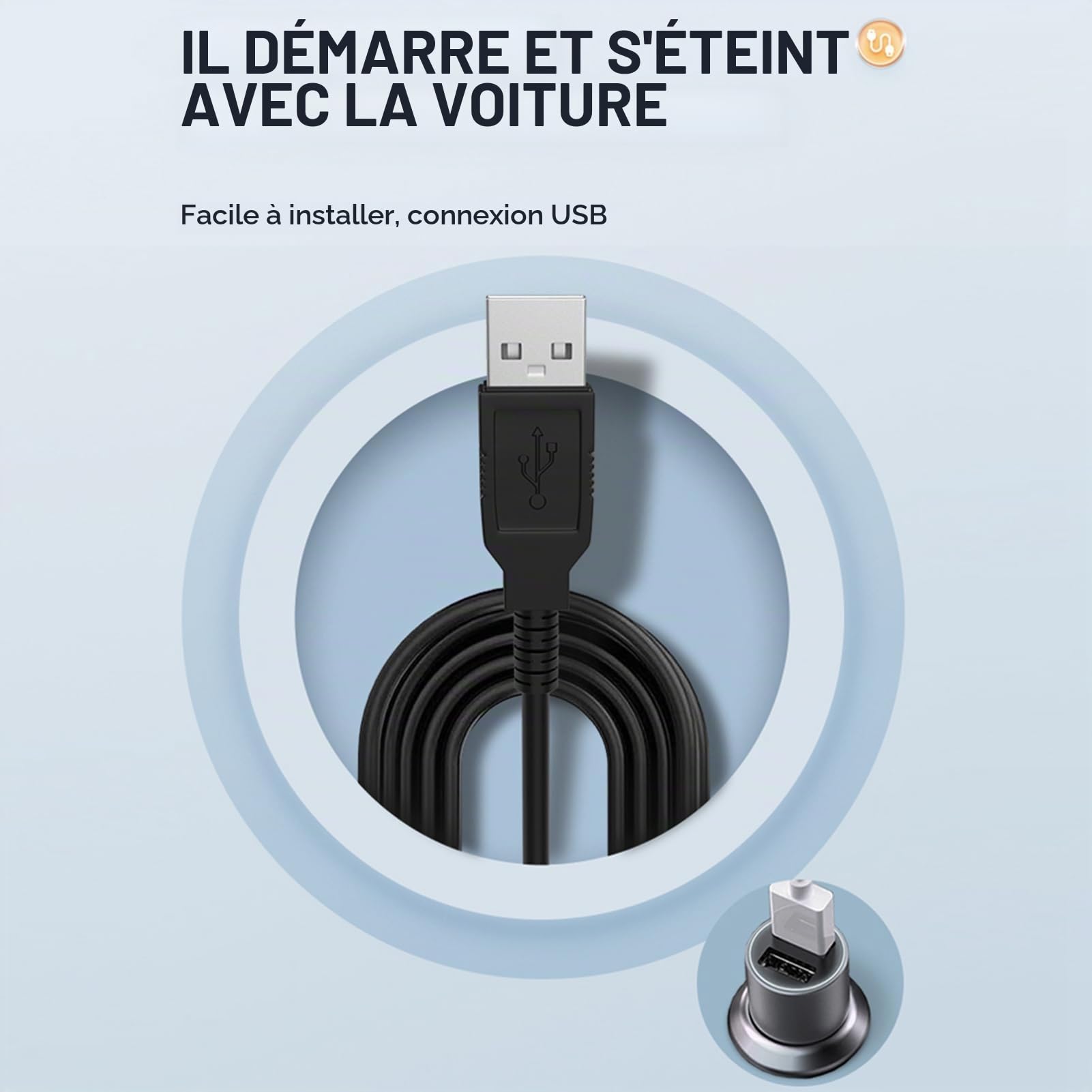 HUIOP Altimètre Voiture, Compteur de Vitesse du Système GPS H600G Affichage Numérique Compteur d’Altitude et de Vitesse Affichage Tête Haute