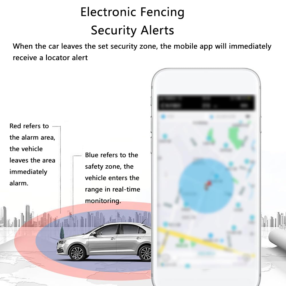 Baceyong 1 x Localizador GPS portátil en tiempo real para vehículos, cargador de coche con doble salida USB con localización GPS, dispositivo de rastreo GPS 2G