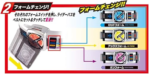 Miniatura 7 de Bandai Cinturón de transformación Hobby ver.20th DX Den-O Belt Kamen Rider Den-O, plateado