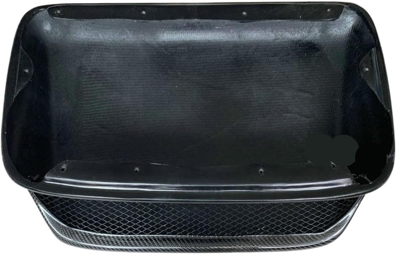 Real Carbon Fiber Hood Scoop Bonnet Intake Air Vent Cover Compatible with Subaru Impreza WRX STI GD GG Version 9TH 2006-2007 CF JDM A