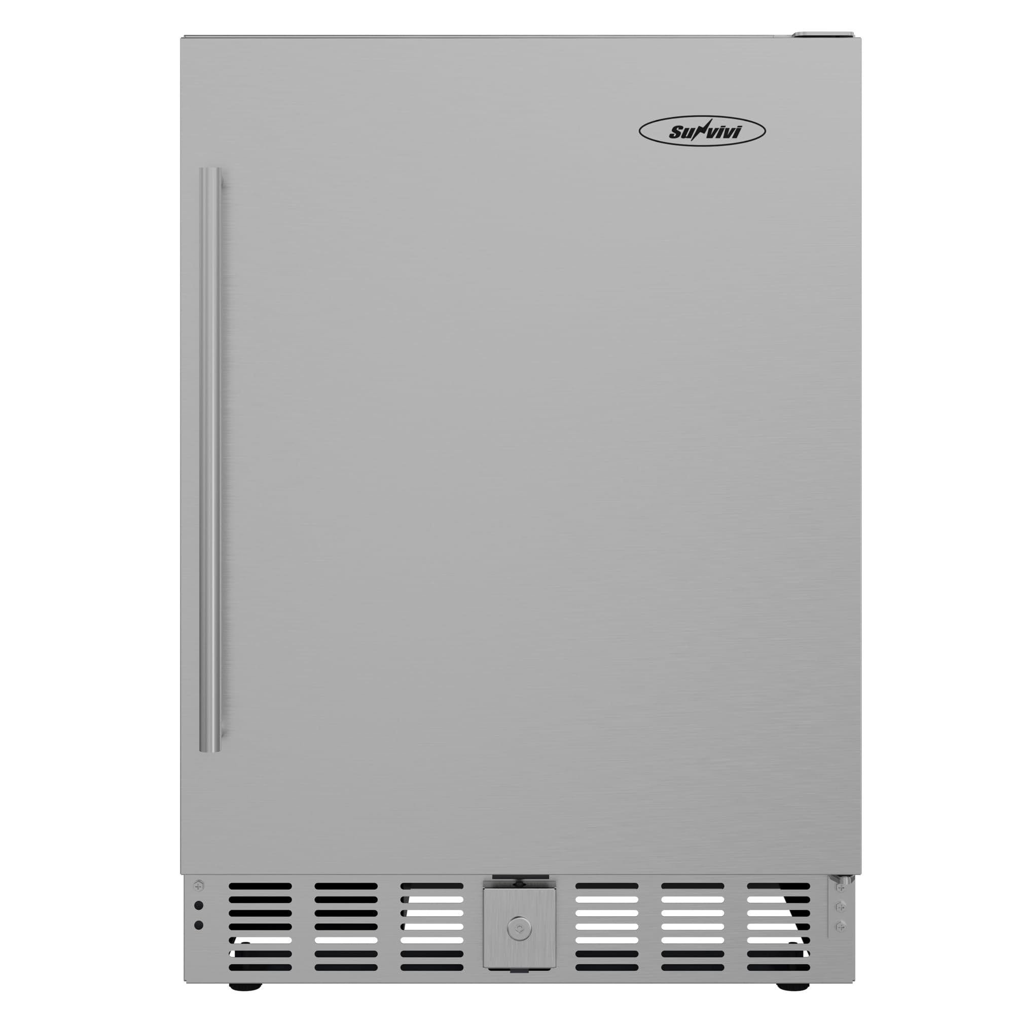 RoyalCraft ZFR001 5 cu ft Beverage Cooler Stainless Steel