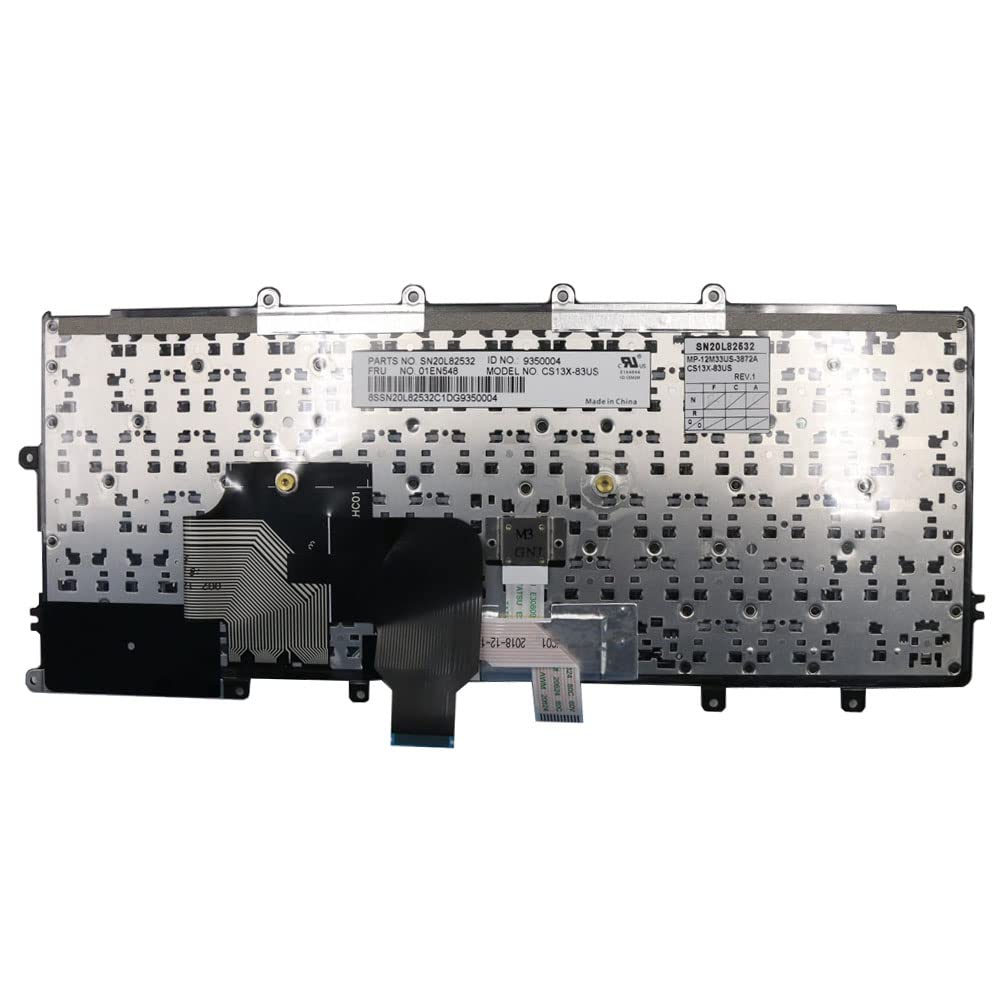 Amazon.com: Laptop Keyboard for Lenovo ThinkPad X270 A275 01EN548