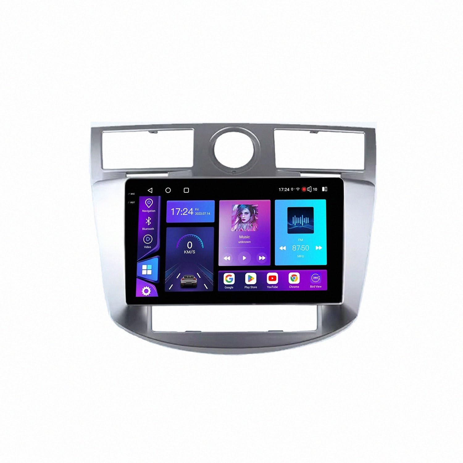 Wyświetlacz Carplay dla Chrysler Sebring 2007-2010 Z Bluetooth, Fm I Aux; Obsługa Mirror Link, Nawigacji Gps Oraz Sterowania Głosowego, 8 Rdzeń 4G+64G