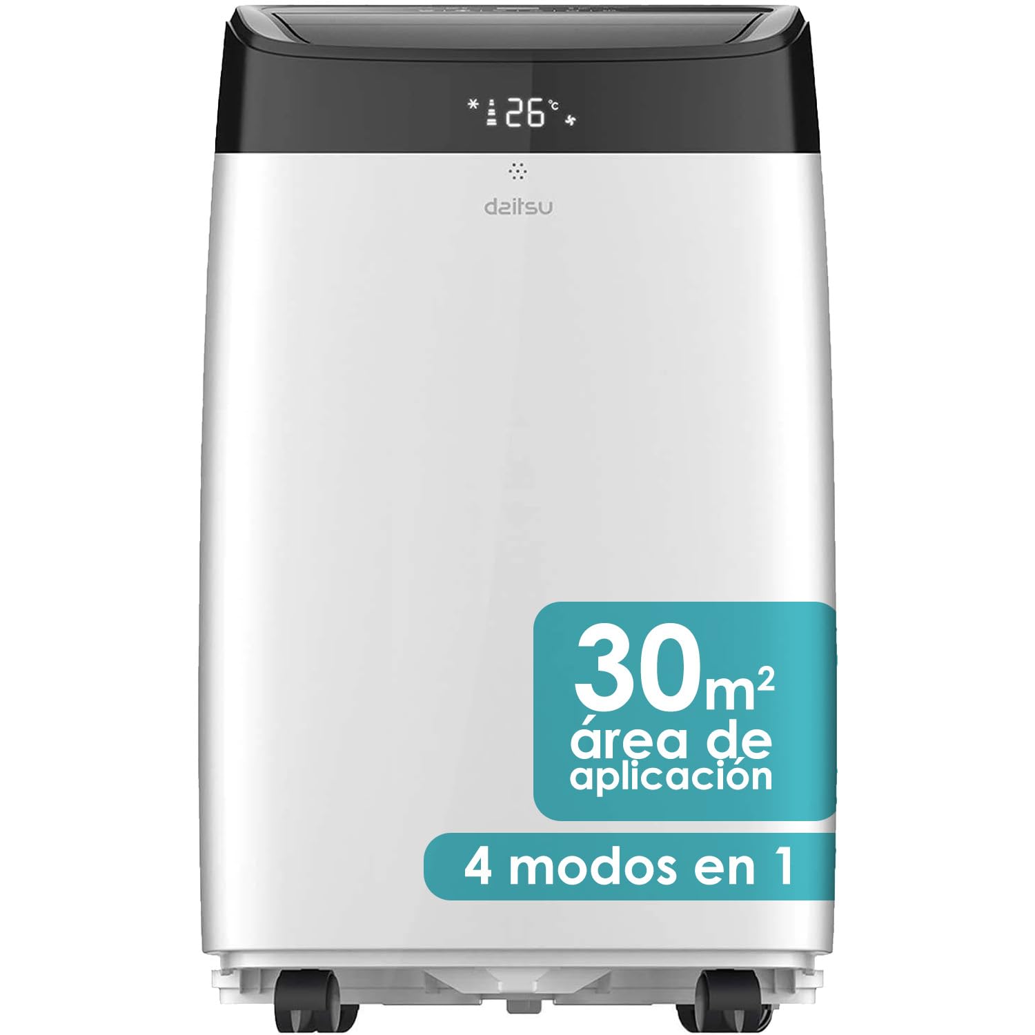 Daitsu Alisios Premium APD12FCX Aire Acondicionado Portátil con Bomba de Calor WiFi 3009 Frigorías