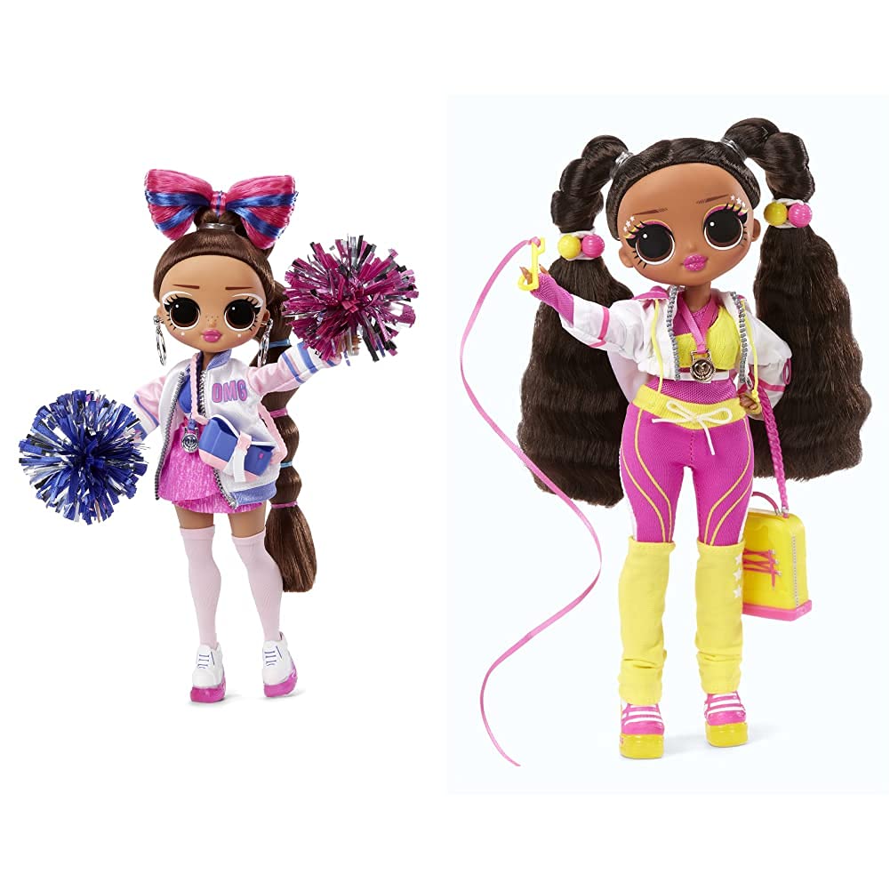L.O.L. Surprise! OMG Sports CHEER DIVA – Muñeca De Gimnasia Con 20 Sorpresas, 3+ Años