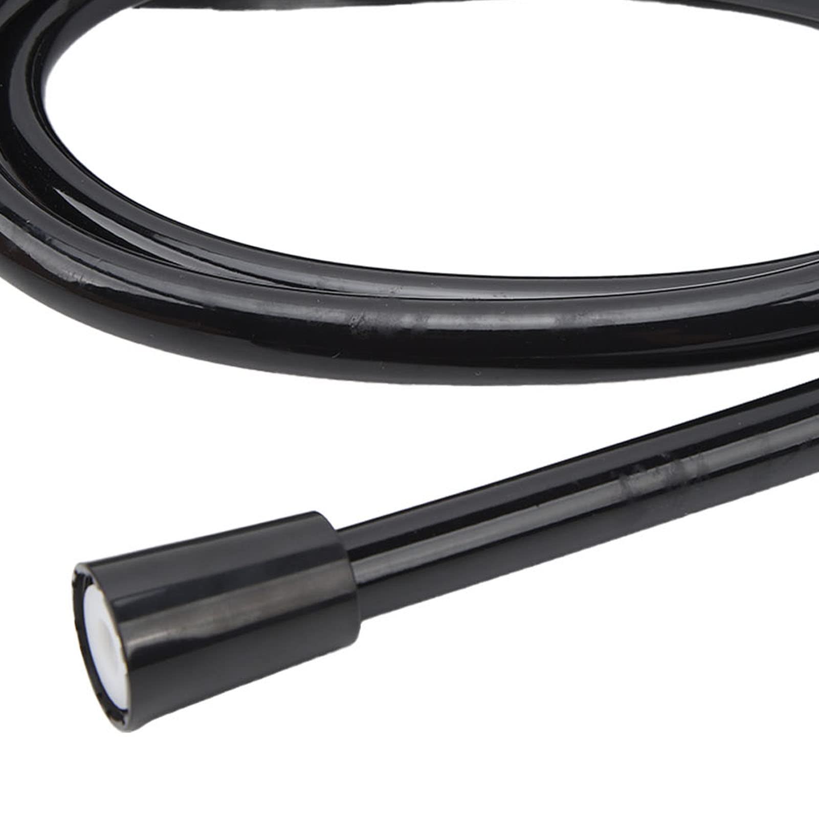 Aramox Camper Cabezal de Ducha de Mano para RV Camper Van Remolque de Viaje Motorhom, Juego de Ducha de Mano Manguera de 1,5 M Cabezal de Ducha de 3 Posiciones (Negro)