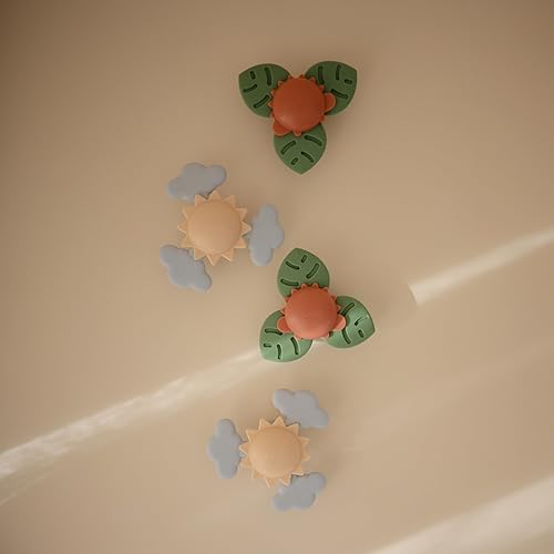 Miniatura 3 de mushie Juguete giratorio de succión Sunshine  Juguetes sensoriales para niños pequeños para baño y juego