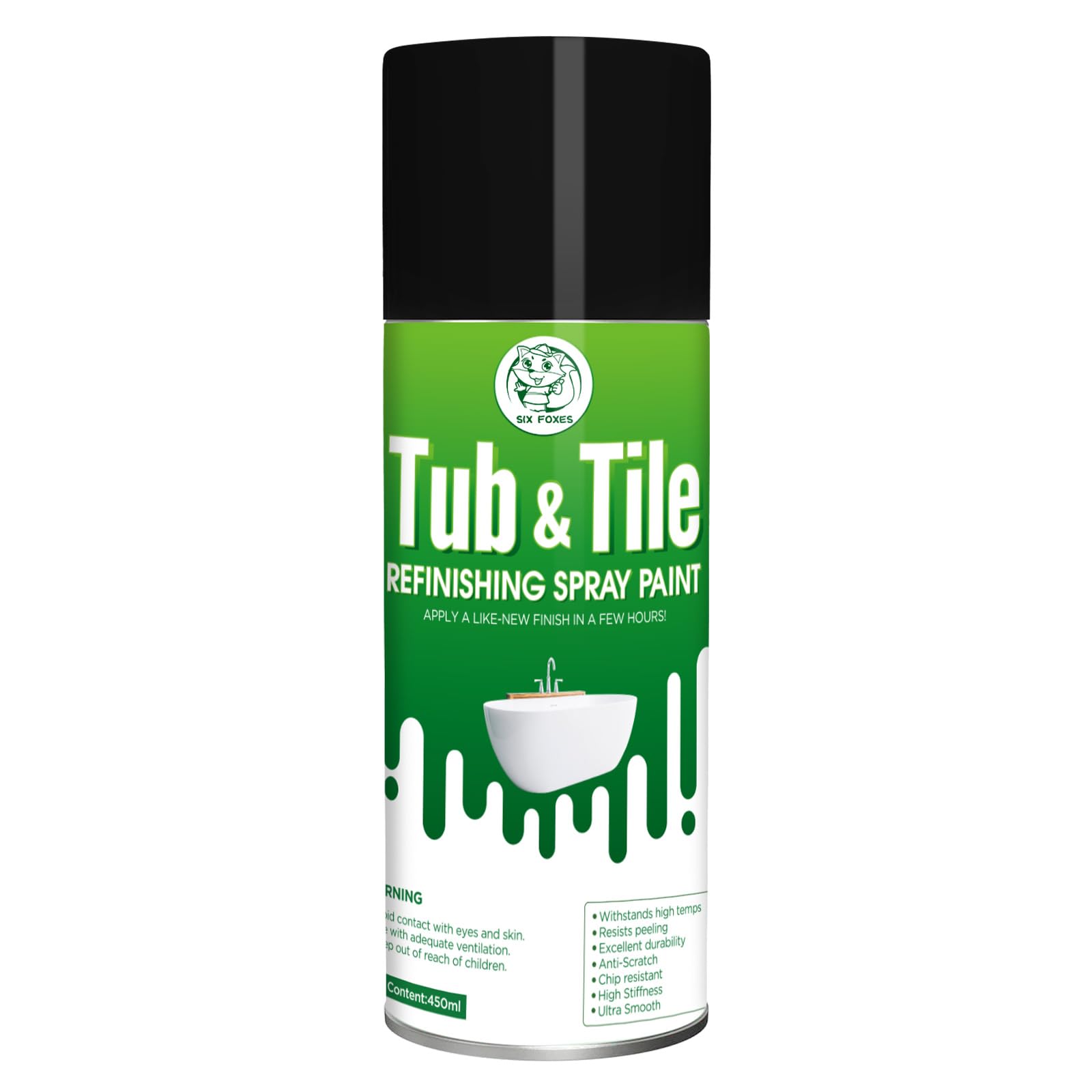 Tub and Tile Spray Paint (Black)