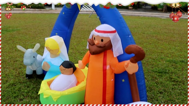 Watch 8Ft Christmas Inflatables Outdoor Decoration De Navidad Blow Up ...