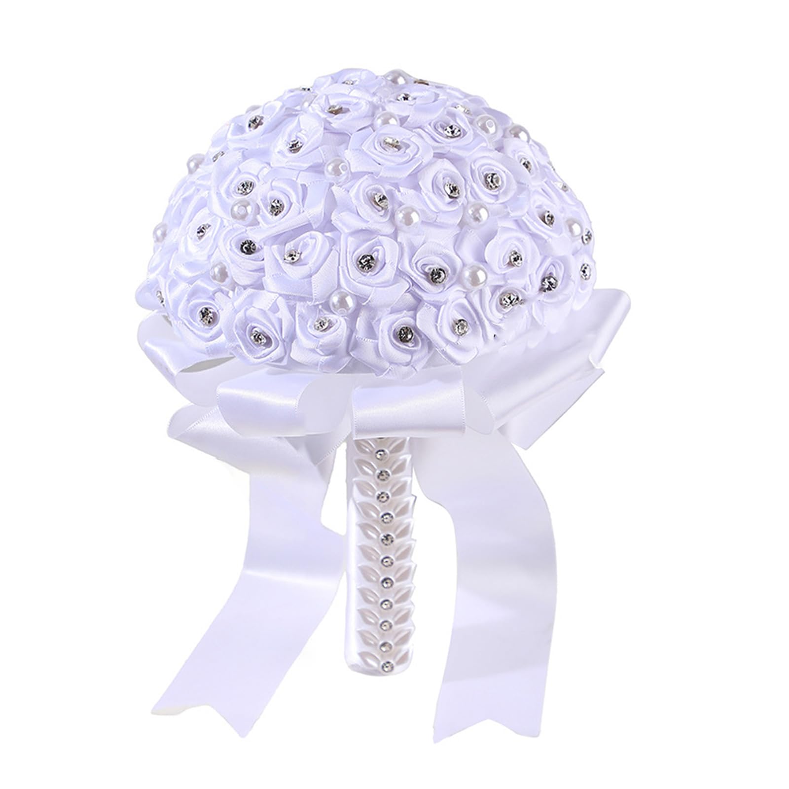 JSGHGDF Bouquet Wedding Decoration Flowers Combo Rose Bouquet for Graceful Anniversary Celebration European Fabric Bridal