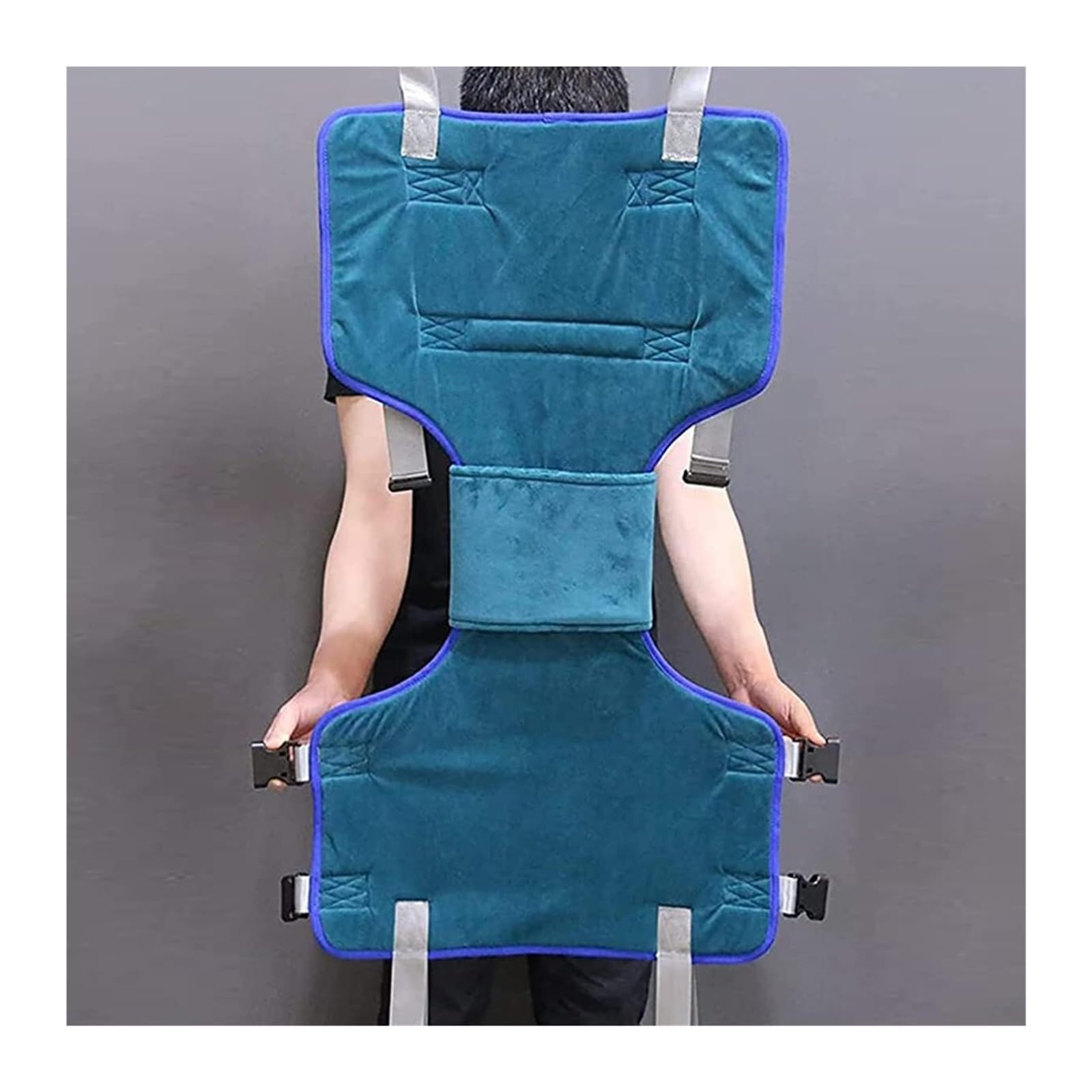 Arnés de Transferencia Ajustable para Ancianos con Cinturón para Caminar - Soporte de Movilidad para Personas con Discapacidad y Rehabilitación - Soporte Lumbar para Posición de Pie