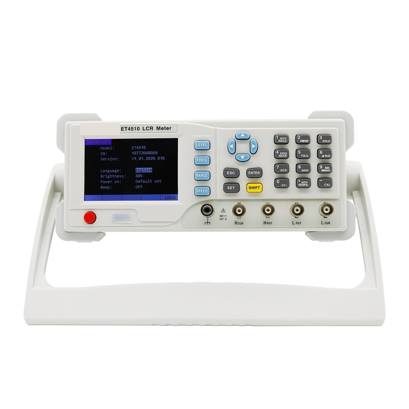 Misuratore Lcr Digale Tonghui Th2811d Ponte Rcl per Induttanza Resistenza - Cina Misuratore RCL, ponte LCR