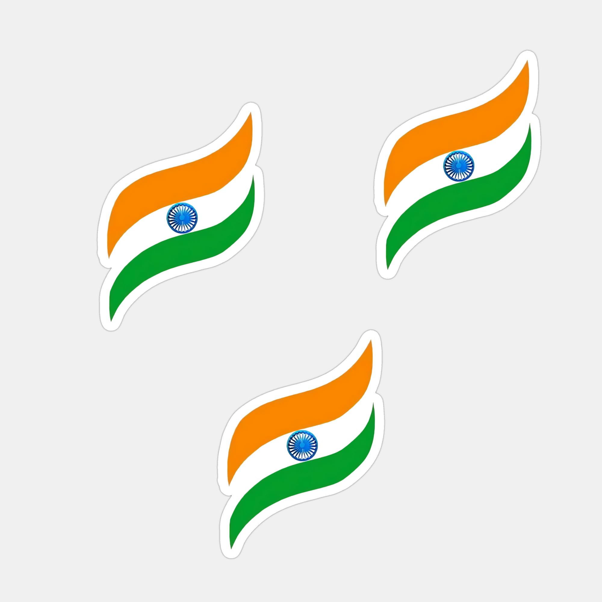 Indian Flag Bike Stickers for Cars Bikes, Doors - Merchandise Accesories.- (Pack of 3)-image-8