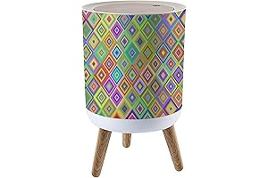 Origami-Inspired Geometric Trash Can