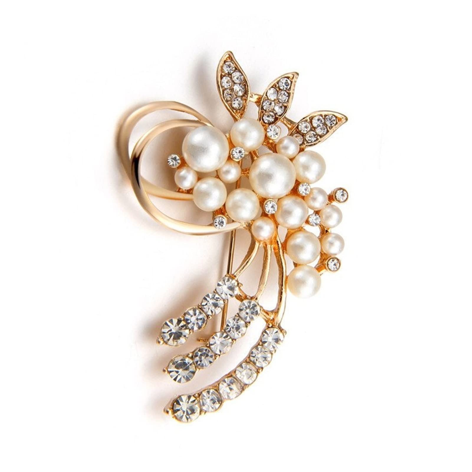 Amazon.co.jp: ブローチ ファッション ジュエリー ブローチ 理想的な