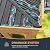 HAPPATIO 12' x 20' Hardtop Gazebo, Outdoor Wood Grain Aluminum with Galvanized Steel, Patio Double Roof Permanent Metal Gazebo Canopy with Netting and Curtains for Backyard, Patio, Deck (Brown)